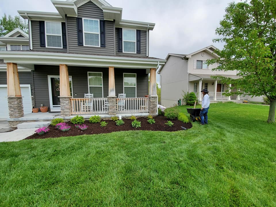 BAM Lawns team at work